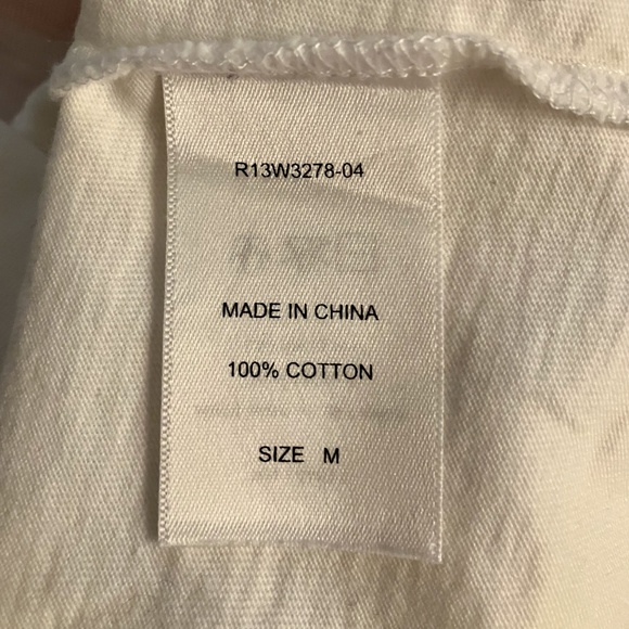 R13 **VERY RARE** "God Save America" Oversized Dress w/Pockets S M L Political - Picture 6 of 6